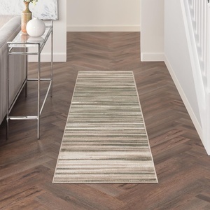 image:imageNourison Home Jubilant Blue 3 x 5 Area Rug  Easy Clean Non Shedding Bed Room Living Room Dining Room Kitchen 3 x 5Green Ivory