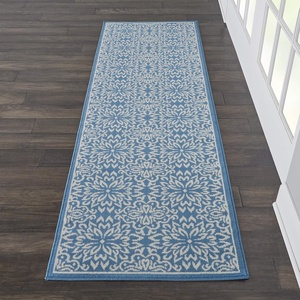 image:imageNourison Home Jubilant Floral IvoryPink 3 x 5 AreaRug EasyCleaning Non Shedding Bed Room Living Room Dining Room Kitchen 3x5Ivory Blue