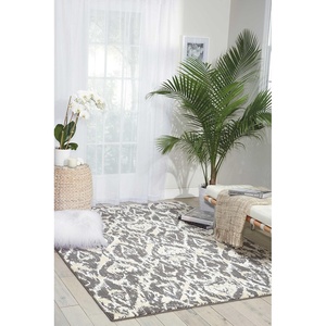 image:imageNourison Home Nepal Bone 23 x 3 Area Rug  Easy Clean Non Shedding Bed Room Living Room Dining Room Kitchen 2 x 3Graphite