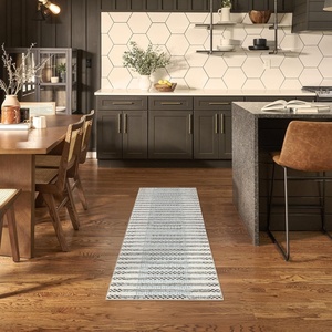 image:imageNourison Home Nordic Ivory Multicolor 5 x 7 Area Rug  Easy Clean Non Shedding Bed Room Living Room Dining Room Kitchen 5 x 7Ivory Blue
