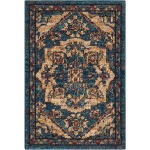 image:imageNourison Home Nourison 2020 Teal 2 x 3 Area Rug  Easy Clean Non Shedding Bed Room Living Room Dining Room Kitchen 2 x 3Teal