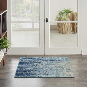 image:imageNourison Home Passion Multicolor 110 x 210 Area Rug  Easy Clean Non Shedding Bed Room Living Room Dining Room Kitchen 2 x 3Navy Light Blue