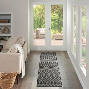 image:imageNourison Home Positano Jute 5 x 7 Area Rug  Easy Clean Non Shedding Bed Room Living Room Dining Room Kitchen 5 x 7Black