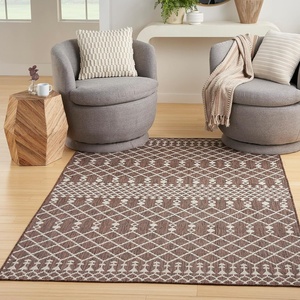 image:imageNourison Home Positano Jute 5 x 7 Area Rug  Easy Clean Non Shedding Bed Room Living Room Dining Room Kitchen 5 x 7Natural