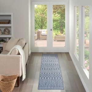 image:imageNourison Home Positano Jute 5 x 7 Area Rug  Easy Clean Non Shedding Bed Room Living Room Dining Room Kitchen 5 x 7Navy Blue