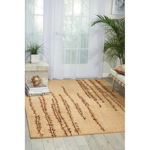 image:imageNourison Home Radiant Impression Floral Beige 2 x 3 AreaRug EasyCleaning Non Shedding Bed Room Living Room Dining Room Kitchen 2x3Beige