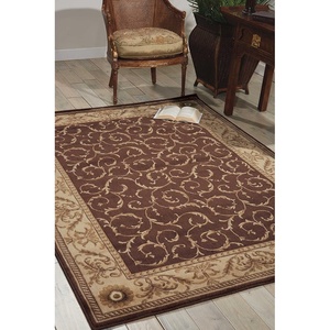 image:imageNourison Home Somerset Ivory 2 x 29 Area Rug  Easy Clean Non Shedding Bed Room Living Room Dining Room Kitchen 2 x 3Brown