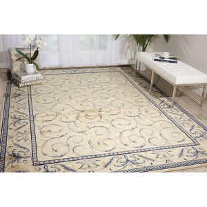 image:imageNourison Home Somerset Ivory 2 x 29 Area Rug  Easy Clean Non Shedding Bed Room Living Room Dining Room Kitchen 2 x 3Ivory Blue