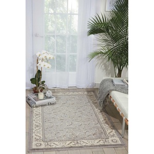 image:imageNourison Home Somerset Ivory 2 x 29 Area Rug  Easy Clean Non Shedding Bed Room Living Room Dining Room Kitchen 2 x 3Silver
