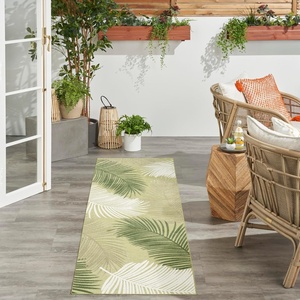 image:imageNourison Home Suncoast Beige 53 x 73 Area Rug  Easy Clean Non Shedding Bed Room Living Room Dining Room Kitchen 5 x 7Green