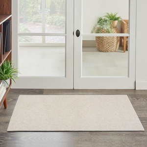 image:imageNourison Home Textured Home Ivory Mocha 53 x 7 Area Rug  Easy Clean Non Shedding Bed Room Living Room Dining Room Kitchen 5 x 7Ivory Beige