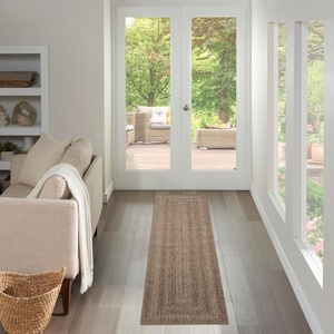 image:imageNourison Home Tulum Brown 3 x 5 Area Rug  Easy Clean Non Shedding Bed Room Living Room Dining Room Kitchen 3 x 5Brown