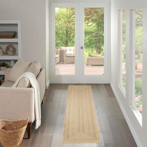 image:imageNourison Home Tulum Brown 3 x 5 Area Rug  Easy Clean Non Shedding Bed Room Living Room Dining Room Kitchen 3 x 5Taupe Grey