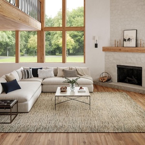 image:imageNourison Home Vail Beige Multicolor 53 x 73 Area Rug  Easy Clean Non Shedding Bed Room Living Room Dining Room Kitchen 5 x 7IvoryMulti