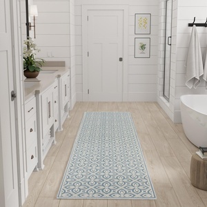 image:imageNourison Home Washable Charm Beige Ivory 3 x 5 Area Rug  Easy Clean Non Shedding Bed Room Living Room Dining Room Kitchen 3 x 5Blue Ivory