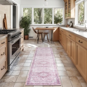 image:imageNourison Home Washables Pink 3 x 5 Area Rug  Easy Clean Non Shedding Bed Room Living Room Dining Room Kitchen 3 x 5Pink