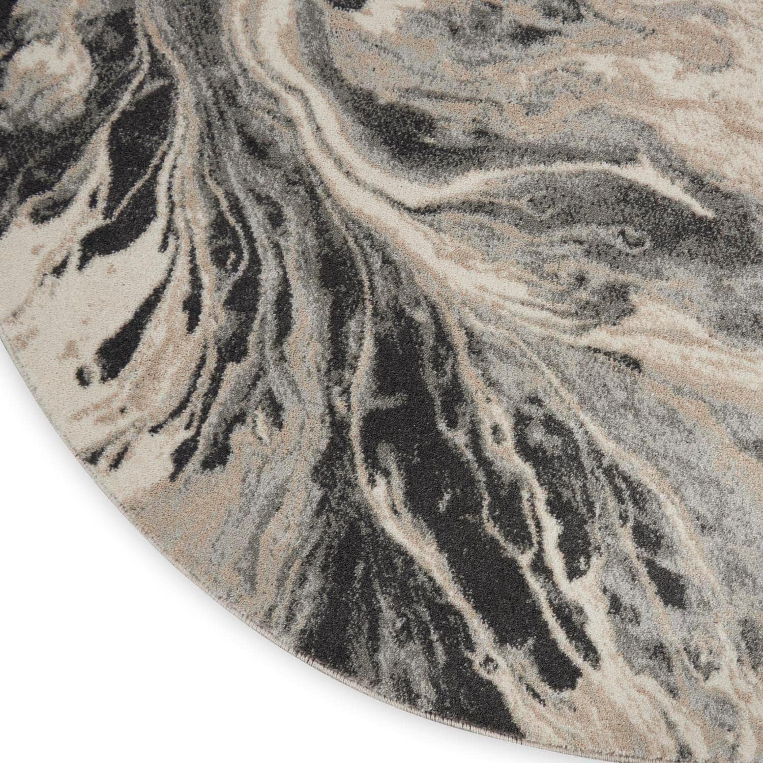 image:imageInspire Me Home Dcor Elegance Multicolor 53 x 73 Area Rug  Easy Clean Non Shedding Bed Room Living Room Dining Room Kitchen 5 x 7Multi Color