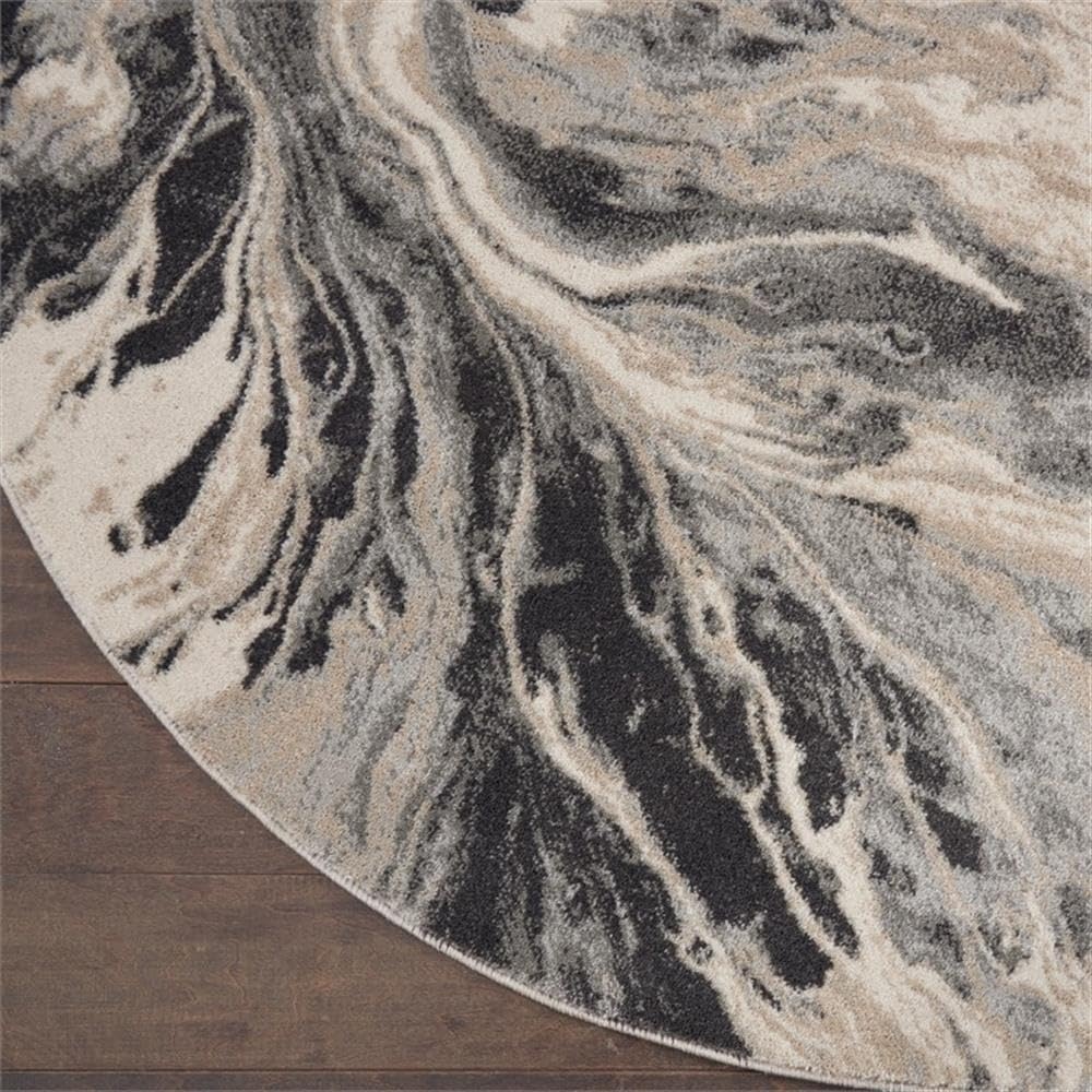 image:imageInspire Me Home Dcor Elegance Multicolor 53 x 73 Area Rug  Easy Clean Non Shedding Bed Room Living Room Dining Room Kitchen 5 x 7Multi Color