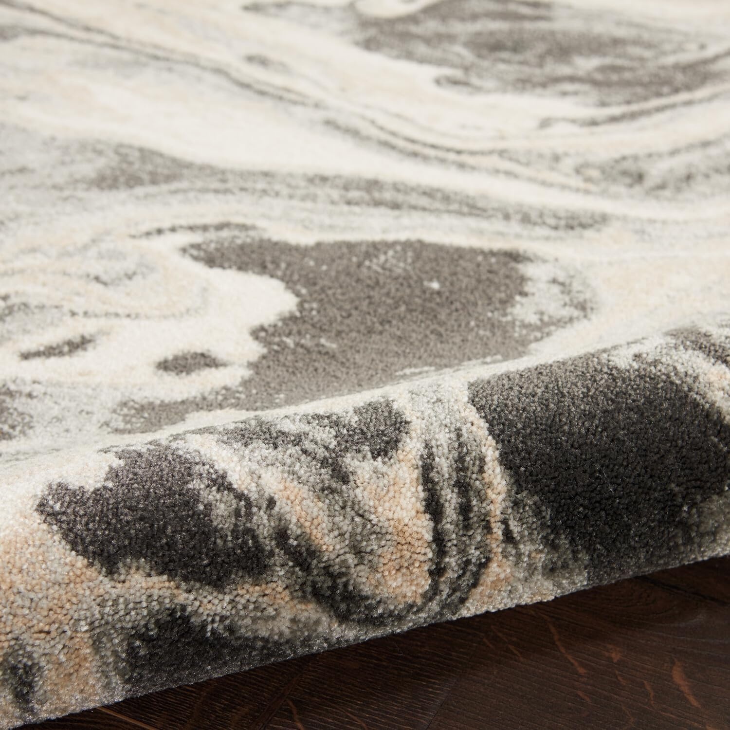 image:imageInspire Me Home Dcor Elegance Multicolor 53 x 73 Area Rug  Easy Clean Non Shedding Bed Room Living Room Dining Room Kitchen 5 x 7Multi Color
