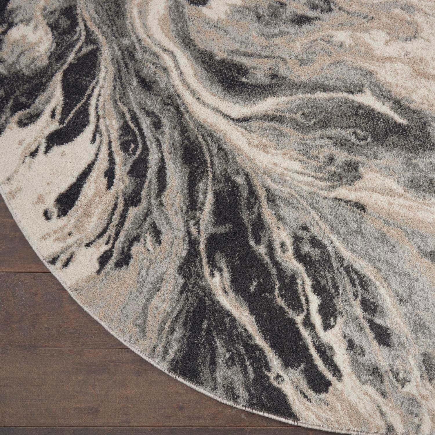 image:imageInspire Me Home Dcor Elegance Multicolor 53 x 73 Area Rug  Easy Clean Non Shedding Bed Room Living Room Dining Room Kitchen 5 x 7Multi Color