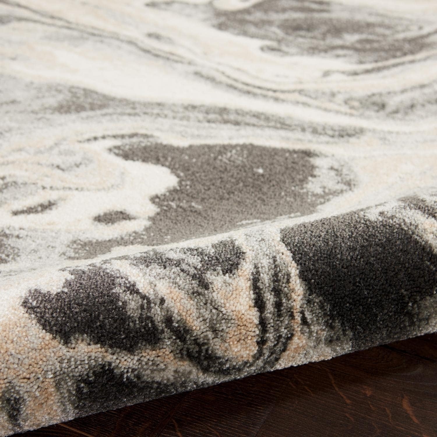 image:imageInspire Me Home Dcor Elegance Multicolor 53 x 73 Area Rug  Easy Clean Non Shedding Bed Room Living Room Dining Room Kitchen 5 x 7Multi Color