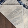 image:imageInspire Me Home Dcor Brushstrokes Abstract GreyNavy 9 x 12 AreaRug EasyCleaning Non Shedding Bed Room Living Room Dining Room Kitchen 9x12GreyNavy
