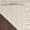 image:imageInspire Me Home Dcor Brushstrokes Striped Beige Silver 9 x 12 AreaRug EasyCleaning Non Shedding Bed Room Living Room Dining Room Kitchen 9x12Beige Silver