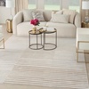 image:imageInspire Me Home Dcor Brushstrokes Striped Beige Silver 9 x 12 AreaRug EasyCleaning Non Shedding Bed Room Living Room Dining Room Kitchen 9x12Beige Silver