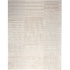 image:imageInspire Me Home Dcor Brushstrokes Striped Beige Silver 9 x 12 AreaRug EasyCleaning Non Shedding Bed Room Living Room Dining Room Kitchen 9x12Beige Silver