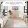 image:imageInspire Me Home Dcor Brushstrokes Striped Beige Silver 9 x 12 AreaRug EasyCleaning Non Shedding Bed Room Living Room Dining Room Kitchen 9x12Beige Silver