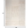 image:imageInspire Me Home Dcor Brushstrokes Striped Beige Silver 9 x 12 AreaRug EasyCleaning Non Shedding Bed Room Living Room Dining Room Kitchen 9x12Beige Silver