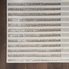 image:imageInspire Me Home Dcor Brushstrokes Striped Beige Silver 9 x 12 AreaRug EasyCleaning Non Shedding Bed Room Living Room Dining Room Kitchen 9x12Silver Grey