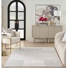 image:imageInspire Me Home Dcor Brushstrokes Striped Beige Silver 9 x 12 AreaRug EasyCleaning Non Shedding Bed Room Living Room Dining Room Kitchen 9x12Silver Grey