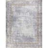 image:imageInspire Me Home Dcor Daydream Solid Silver 22 x 76 Area Rug Easy Cleaning Non Shedding Bed Room Living Room Dining Room Kitchen 2x8Silver