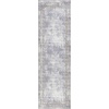 image:imageInspire Me Home Dcor Daydream Solid Silver 22 x 76 Area Rug Easy Cleaning Non Shedding Bed Room Living Room Dining Room Kitchen 2x8Silver