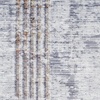 image:imageInspire Me Home Dcor Daydream Solid Silver 22 x 76 Area Rug Easy Cleaning Non Shedding Bed Room Living Room Dining Room Kitchen 2x8Silver