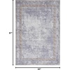 image:imageInspire Me Home Dcor Daydream Solid Silver 22 x 76 Area Rug Easy Cleaning Non Shedding Bed Room Living Room Dining Room Kitchen 2x8Silver
