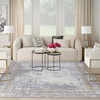 image:imageInspire Me Home Dcor Daydream Solid Silver 22 x 76 Area Rug Easy Cleaning Non Shedding Bed Room Living Room Dining Room Kitchen 2x8Silver