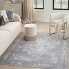 image:imageInspire Me Home Dcor Daydream Solid Silver 22 x 76 Area Rug Easy Cleaning Non Shedding Bed Room Living Room Dining Room Kitchen 2x8Silver