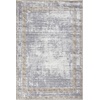 image:imageInspire Me Home Dcor Daydream Solid Silver 22 x 76 Area Rug Easy Cleaning Non Shedding Bed Room Living Room Dining Room Kitchen 2x8Silver
