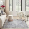image:imageInspire Me Home Dcor Daydream Solid Silver 22 x 76 Area Rug Easy Cleaning Non Shedding Bed Room Living Room Dining Room Kitchen 2x8Silver