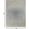 image:imageInspire Me Home Dcor Elegance Abstract Grey 710 x 106 Area Rug Easy Cleaning Non Shedding Bed Room Living Room Dining Room Kitchen 8x10Grey