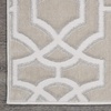 image:imageInspire Me Home Dcor Joli Grey White 53 x 73 Area Rug  Easy Clean Non Shedding Bed Room Living Room Dining Room Kitchen 5 x 7White beige
