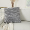 image:imageMina Victory Faux Fur Indoor Navy 20 x 20 Throw PillowCharcoal