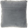 image:imageMina Victory Faux Fur Indoor Navy 20 x 20 Throw PillowCharcoal