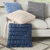 image:imageMina Victory Faux Fur Indoor Navy 20 x 20 Throw PillowOcean