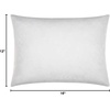 image:imageMina Victory Poly amp Down Inserts Indoor White 14 x 18 Pillow Insert12 x 16