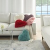 image:imageMina Victory Shag Indoor Lavender 18 x 18 Throw Pillow