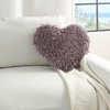 image:imageMina Victory Shag Indoor Lavender 18 x 18 Throw Pillow