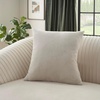 image:imageMina Victory Sofia Indoor Coral 20 x 20 Throw PillowGrey